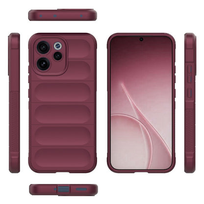 Obal na Oppo Reno15 FS / Reno15 F, Techsuit, Magic Shield, vínová