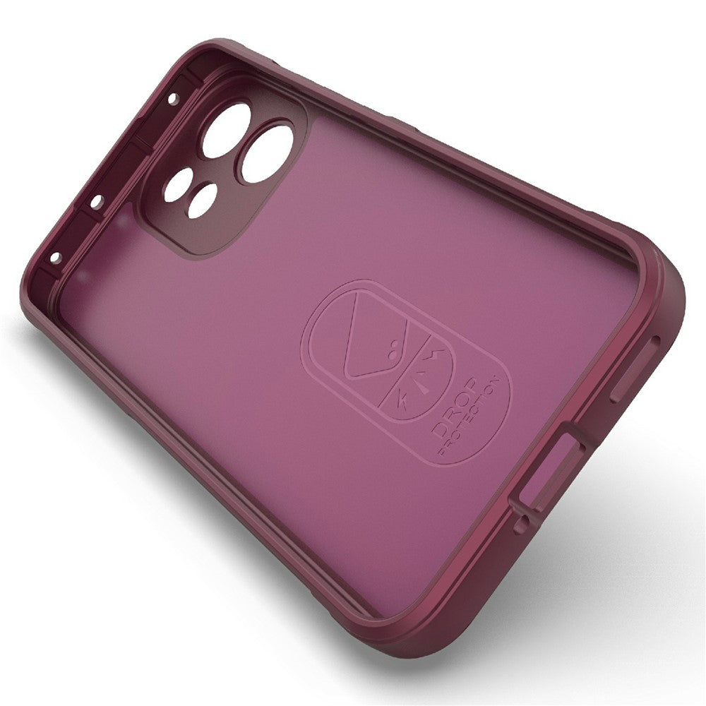 Obal na Oppo Reno15 FS / Reno15 F, Techsuit, Magic Shield, vínová