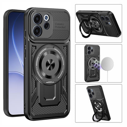 Case for Oppo Reno15 FS / Reno15 F, Techsuit, RuggedCam, Purple