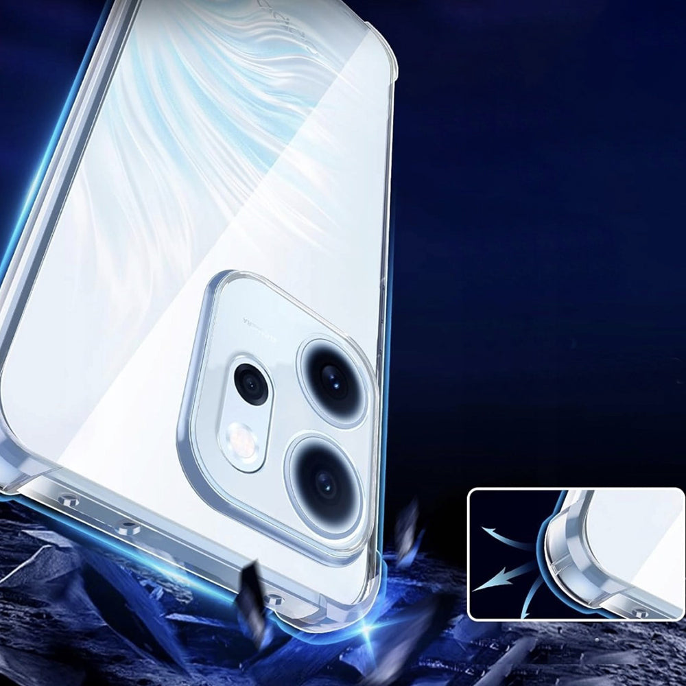 Puzdro pre Oppo Reno15 FS / Reno15 F, Techsuit, Shockproof Clear, Transparent