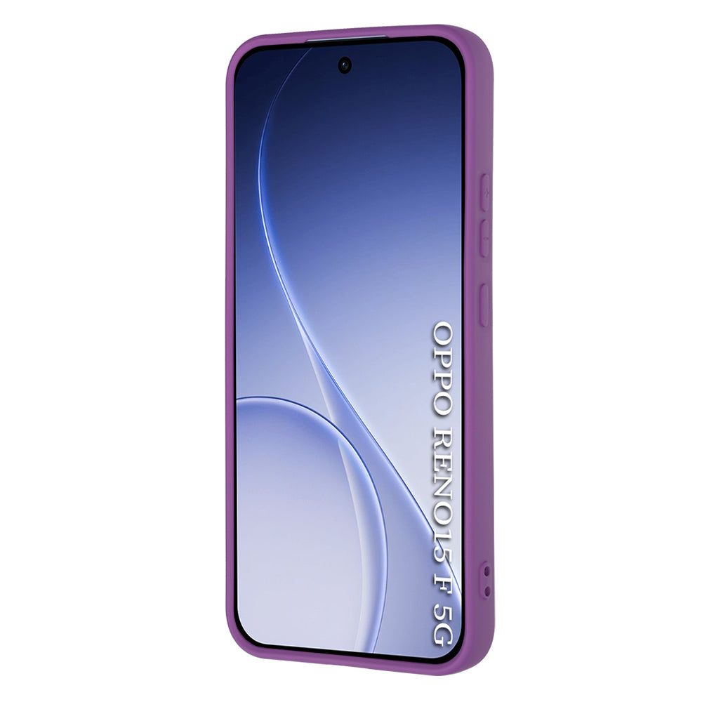 Obal na Oppo Reno15 FS / Reno15 F, Techsuit, SoftFlex, fialový