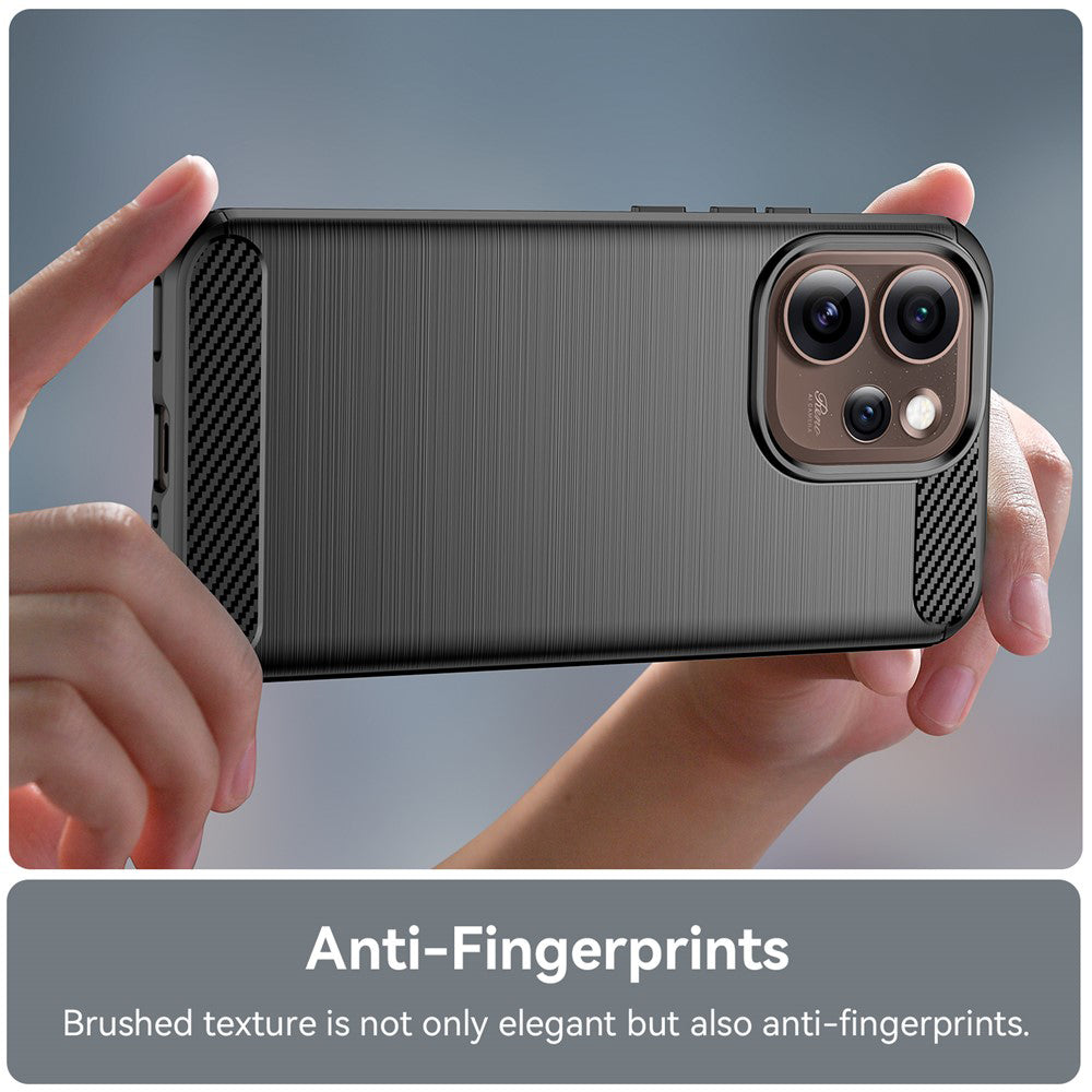 Puzdro pre Oppo Reno15 Pro Max, Techsuit, Carbon, Čierne