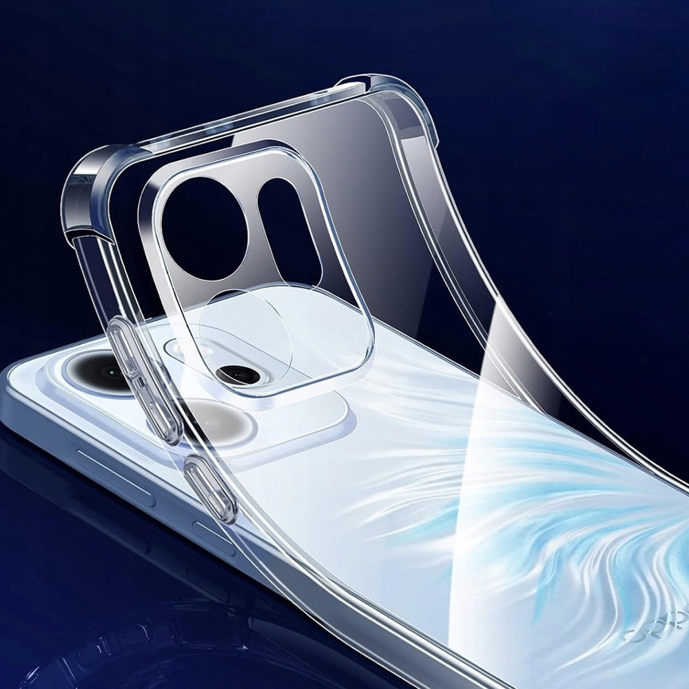 Case for Oppo Reno15, Techsuit, Shockproof Clear, Transparent