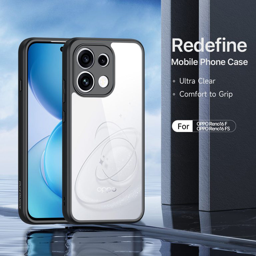 Puzdro pre Oppo Reno16 F / Reno16 FS, DUX DUCIS, Aimo, Čierne