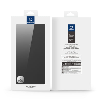 Puzdro pre Oppo Reno16 F / Reno16 FS, DUX DUCIS, Skin Pro, Čierne