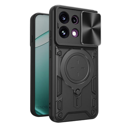 Puzdro pre Oppo Reno16 F / Reno16 FS, Techsuit, CamGuard Pro, Čierne