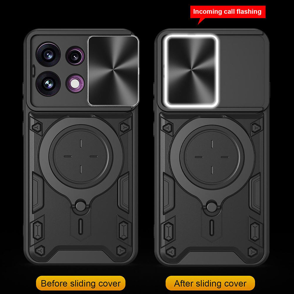 Puzdro pre Oppo Reno16 F / Reno16 FS, Techsuit, CamGuard Pro, Červené
