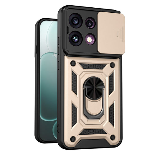 Puzdro pre Oppo Reno16 F / Reno16 FS, Techsuit, CamShield, Zlaté