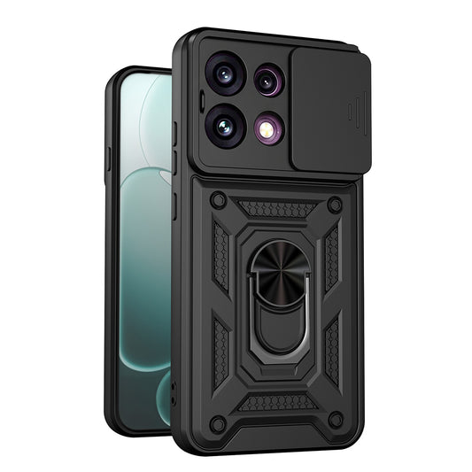 Puzdro pre Oppo Reno16 F / Reno16 FS, Techsuit, CamShield, Čierne