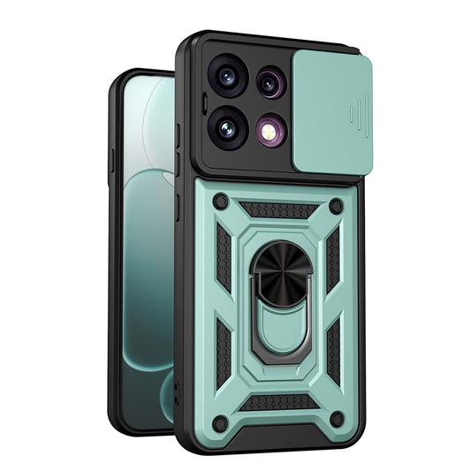 Puzdro pre Oppo Reno16 F / Reno16 FS, Techsuit, CamShield, Zelené