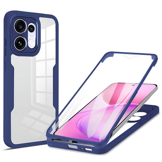Puzdro pre Oppo Reno16 F / Reno16 FS, Techsuit, ColorVerse 360, Modrá