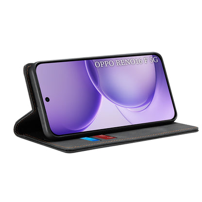 Puzdro pre Oppo Reno16 F / Reno16 FS, Techsuit, Confy, Čierne