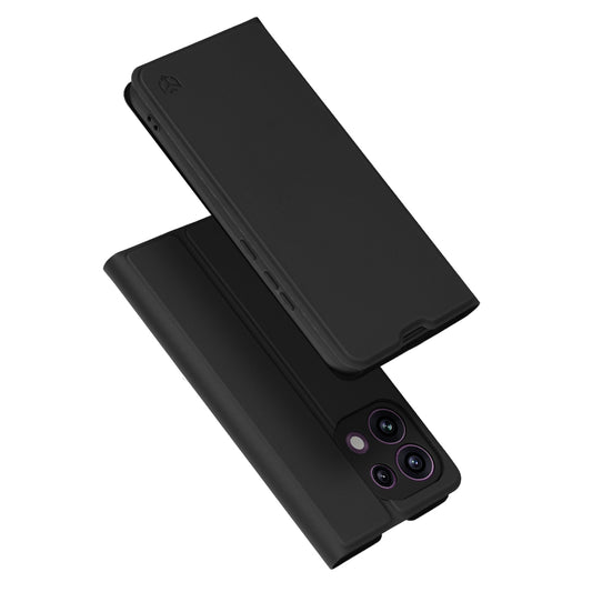 Puzdro pre Oppo Reno16 F / Reno16 FS, Techsuit, Magskin Book, Čierne