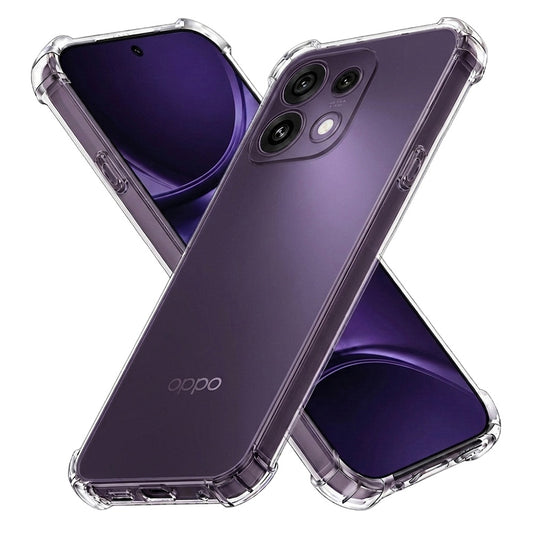 Obal na Oppo Reno16 F / Reno16 FS, Techsuit, nárazuvzdorný priehľadný, transparentný