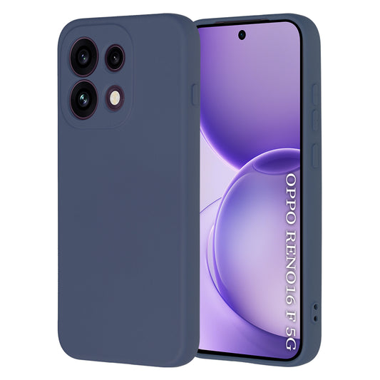 Puzdro na Oppo Reno16 F / Reno16 FS, Techsuit, SoftFlex, Tmavomodrá