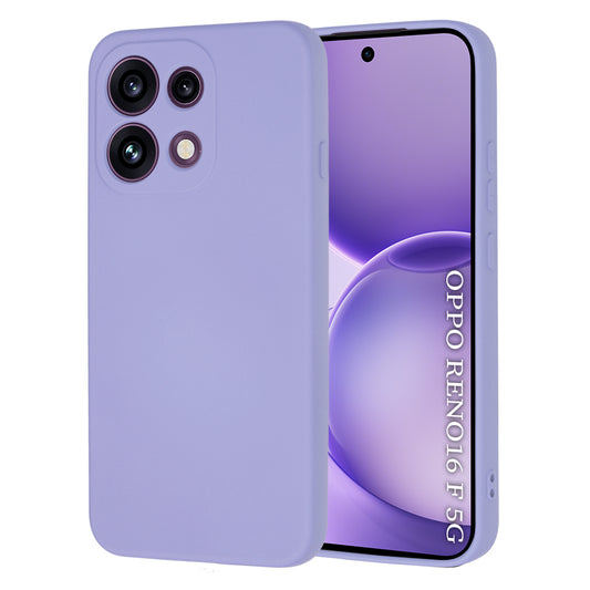Puzdro pre Oppo Reno16 F / Reno16 FS, Techsuit, SoftFlex, Svetlofialové