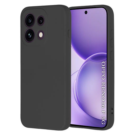 Obal na Oppo Reno16 F / Reno16 FS, Techsuit, SoftFlex, čierny