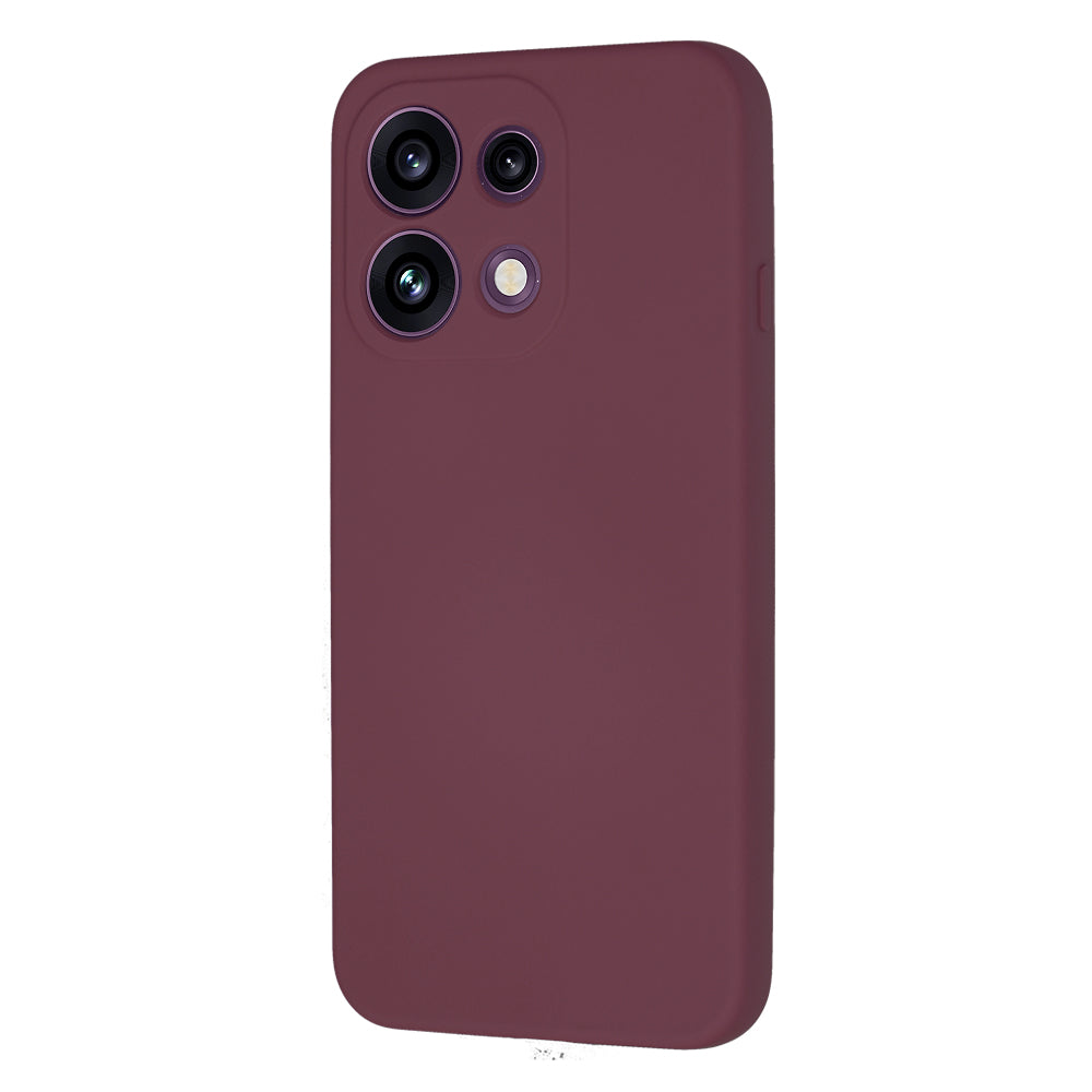 Puzdro pre Oppo Reno16 F / Reno16 FS, Techsuit, SoftFlex, Bordová