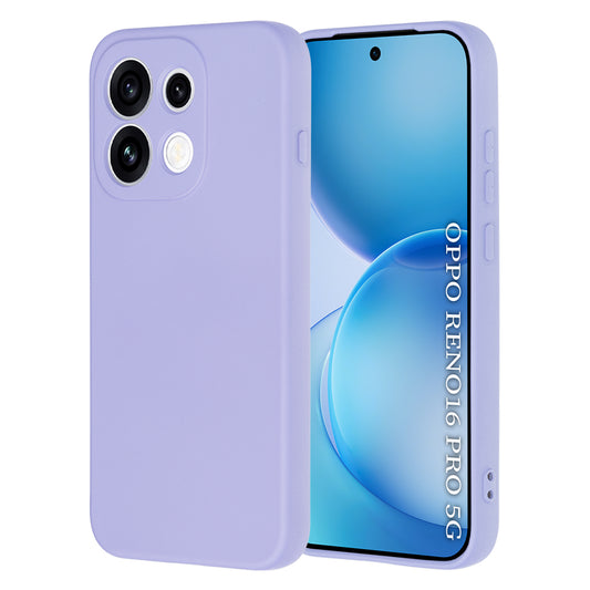 Obal na Oppo Reno16 Pro, Techsuit, SoftFlex, Svetlofialový