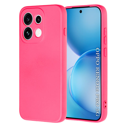 Puzdro pre Oppo Reno16 Pro, Techsuit, SoftFlex, tmavoružové