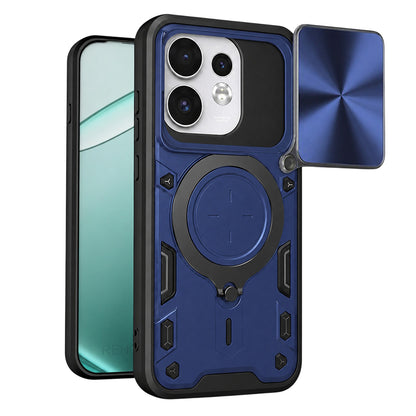 Puzdro pre Oppo Reno16 / Reno16 Pro, Techsuit, CamGuard Pro, Modré