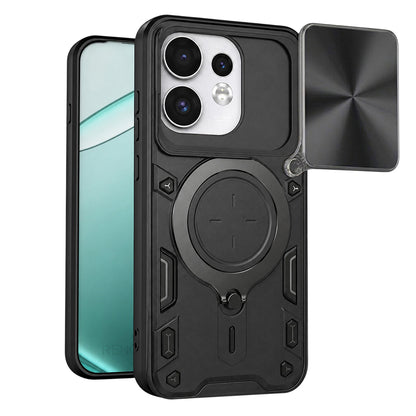 Puzdro pre Oppo Reno16 / Reno16 Pro, Techsuit, CamGuard Pro, Čierne