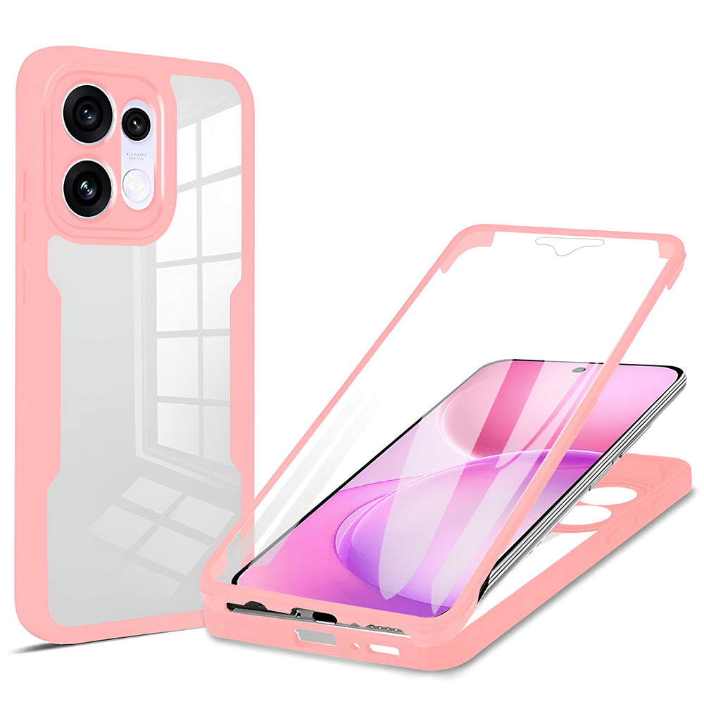 Puzdro pre Oppo Reno16 / Reno16 Pro, Techsuit, ColorVerse 360, Ružové