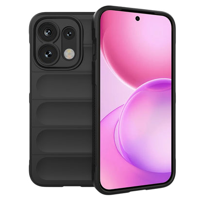 Puzdro pre Oppo Reno16 / Reno16 Pro, Techsuit, Magic Shield, Čierna