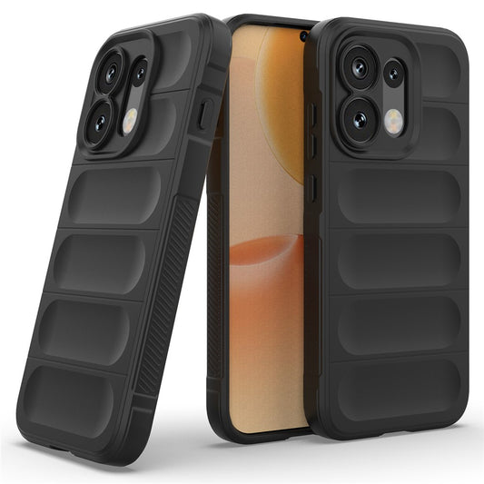 Puzdro pre Oppo Reno16 / Reno16 Pro, Techsuit, Magic Shield, Čierna