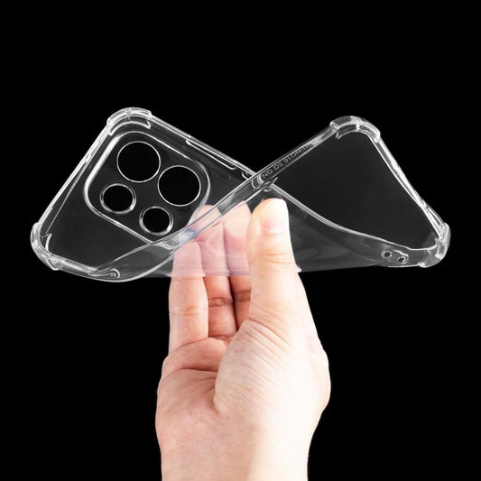 Obal na Oppo Reno16, Techsuit, nárazuvzdorný priehľadný, transparentný