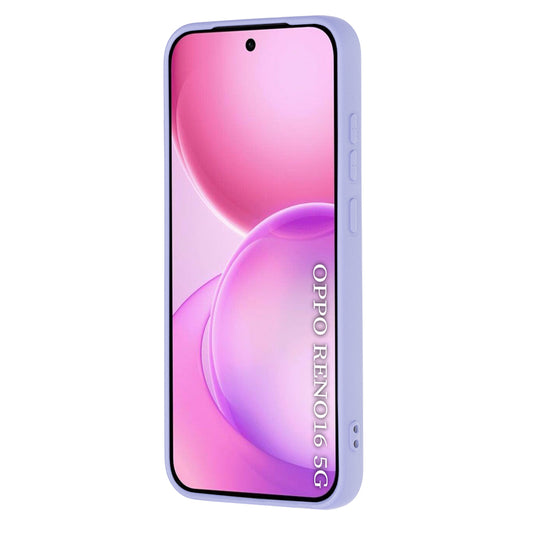 Obal na Oppo Reno16, Techsuit, SoftFlex, Svetlofialový