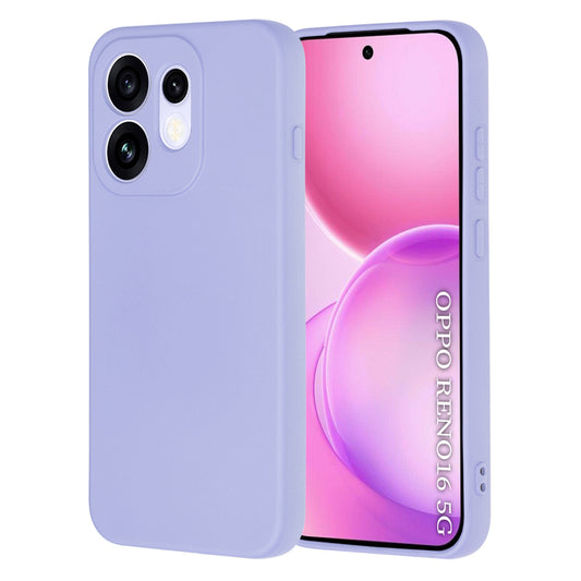 Obal na Oppo Reno16, Techsuit, SoftFlex, Svetlofialový