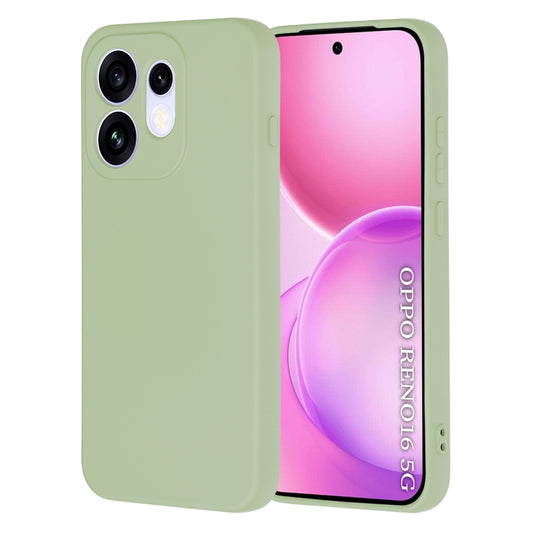 Obal na Oppo Reno16, Techsuit, SoftFlex, Svetlozelený