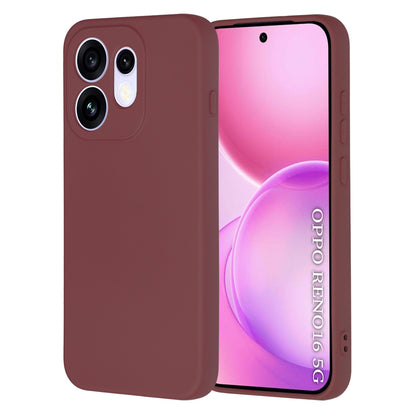 Obal na Oppo Reno16, Techsuit, SoftFlex, vínový