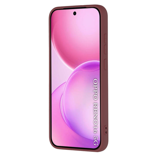 Obal na Oppo Reno16, Techsuit, SoftFlex, vínový