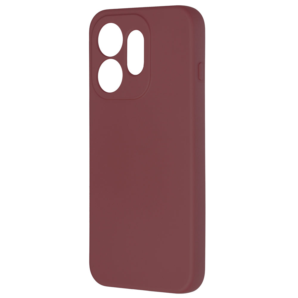 Obal na Oppo Reno16, Techsuit, SoftFlex, vínový