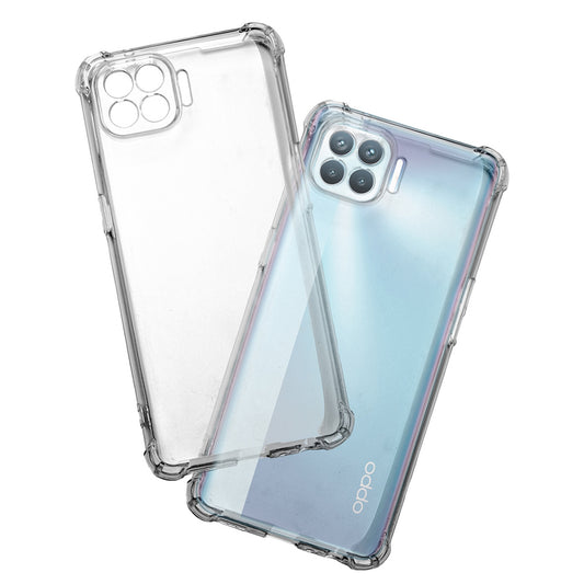 Obal na Oppo Reno4 Lite, Techsuit, Odolný proti nárazom, Priehľadný