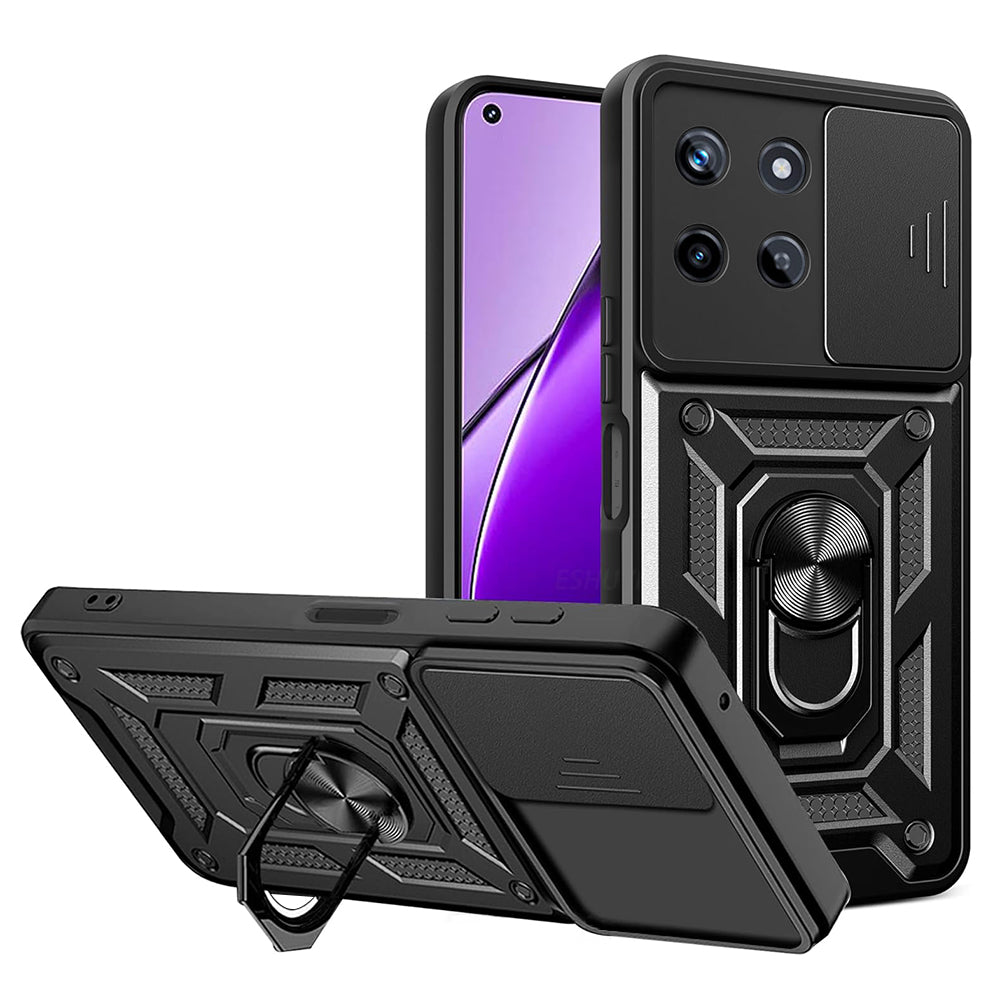 Puzdro pre Realme 11 4G, Techsuit, CamShield, Čierne