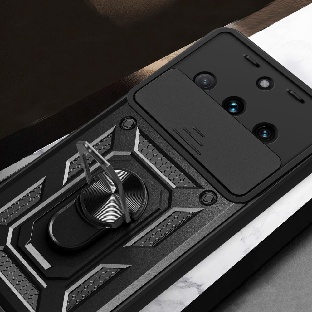 Puzdro pre Realme 11 4G, Techsuit, CamShield, Čierne