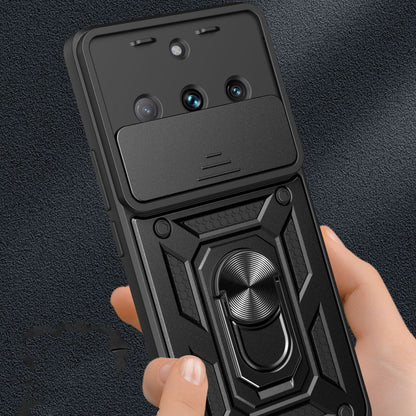 Puzdro pre Realme 11 4G, Techsuit, CamShield, Čierne