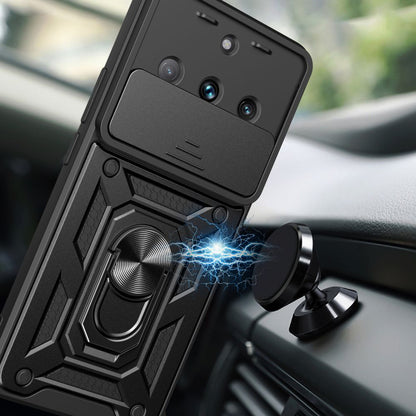 Puzdro pre Realme 11 4G, Techsuit, CamShield, Čierne