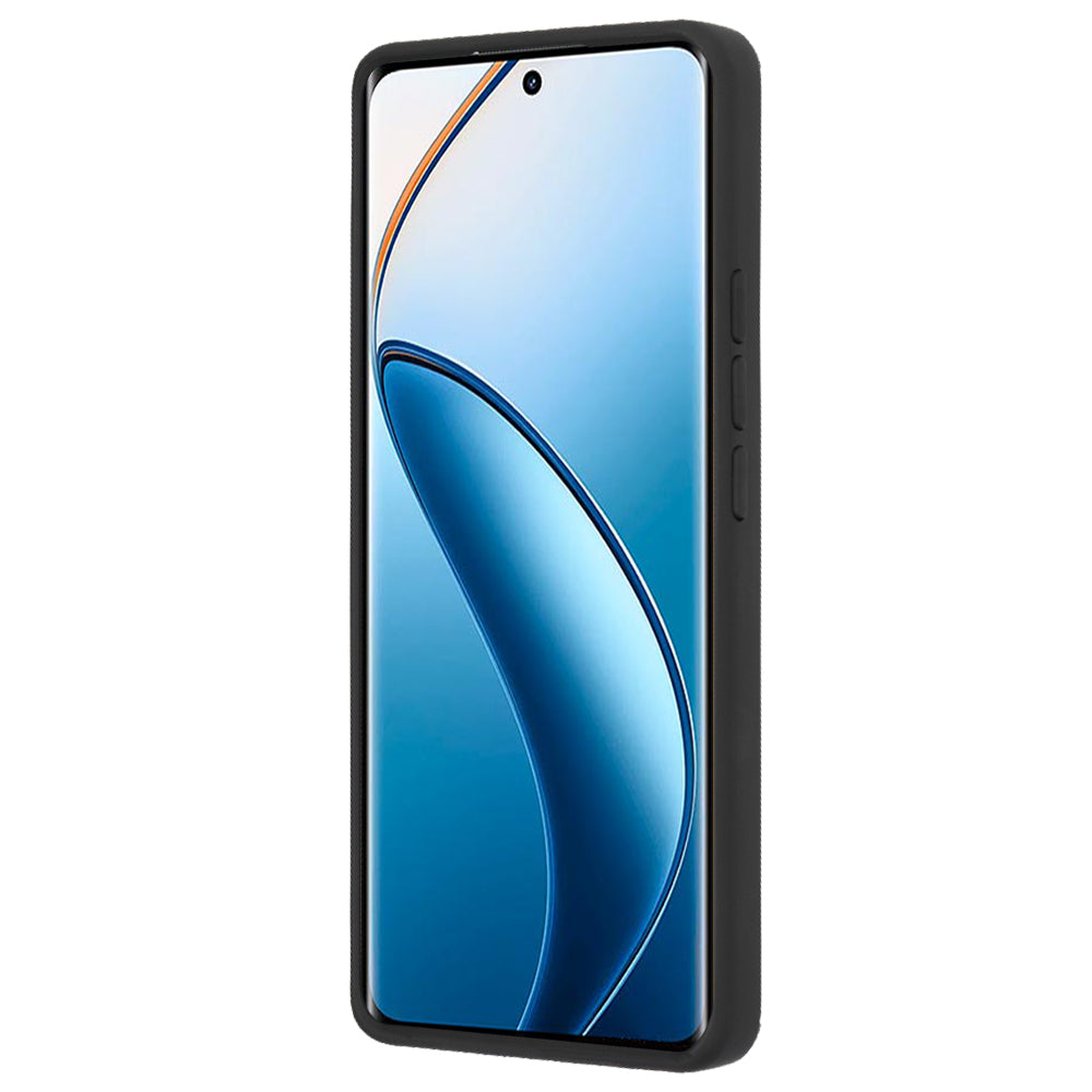 Puzdro pre Realme 12 Pro / 12 Pro+, Techsuit, Glinth, Čierna