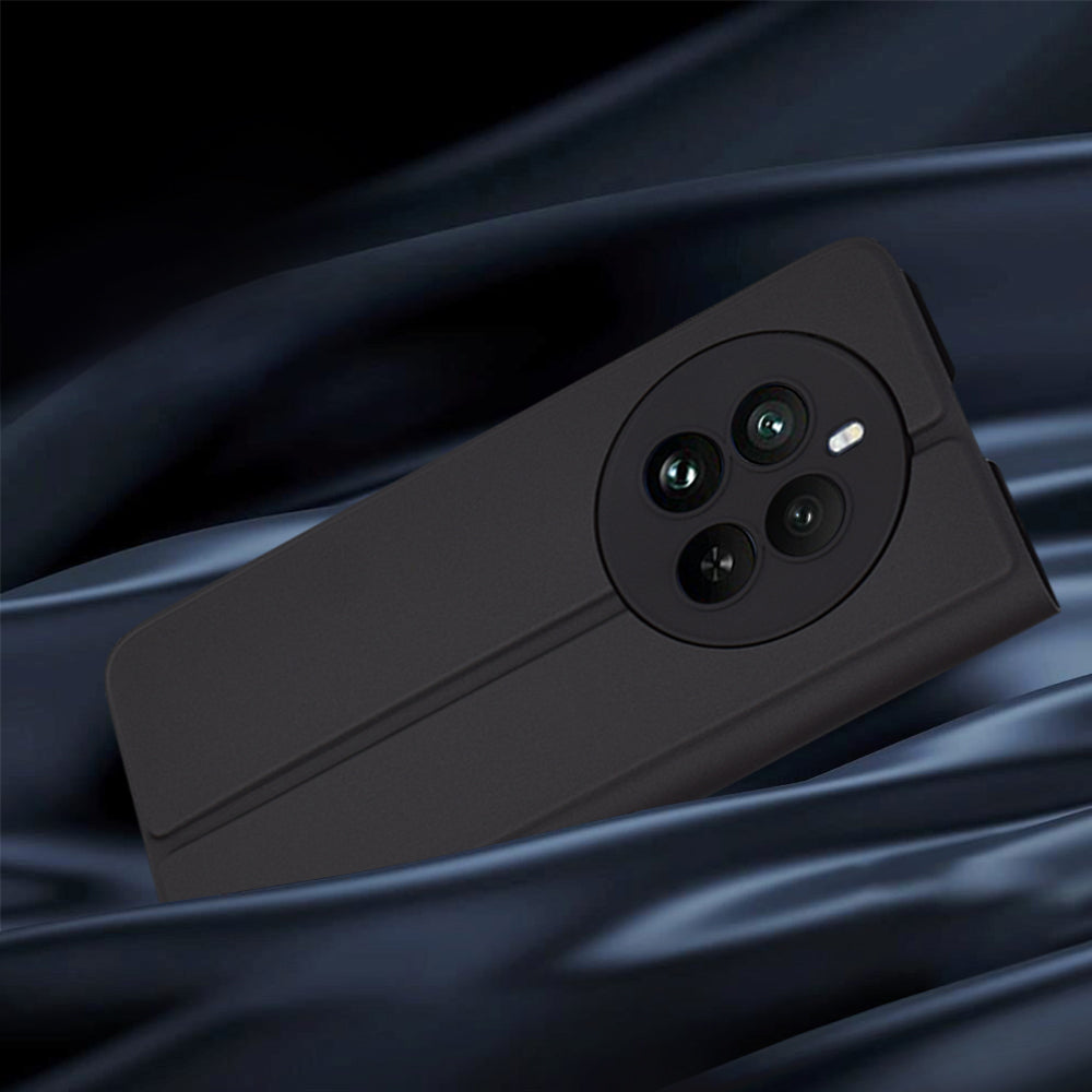 Puzdro pre Realme 12 Pro / 12 Pro+, Techsuit, Magskin Book, čierne