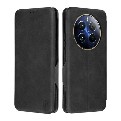 Puzdro pre Realme 12 Pro / 12 Pro+, Techsuit, Safe Wallet Plus, Čierne