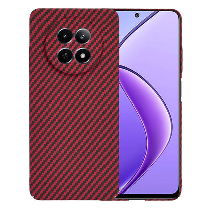 Puzdro pre Realme 12x / 12, Techsuit, Carbonite FiberShell, Červené