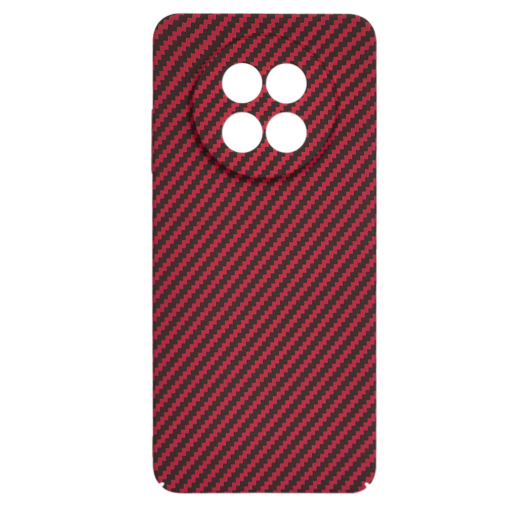 Puzdro pre Realme 12x / 12, Techsuit, Carbonite FiberShell, Červené