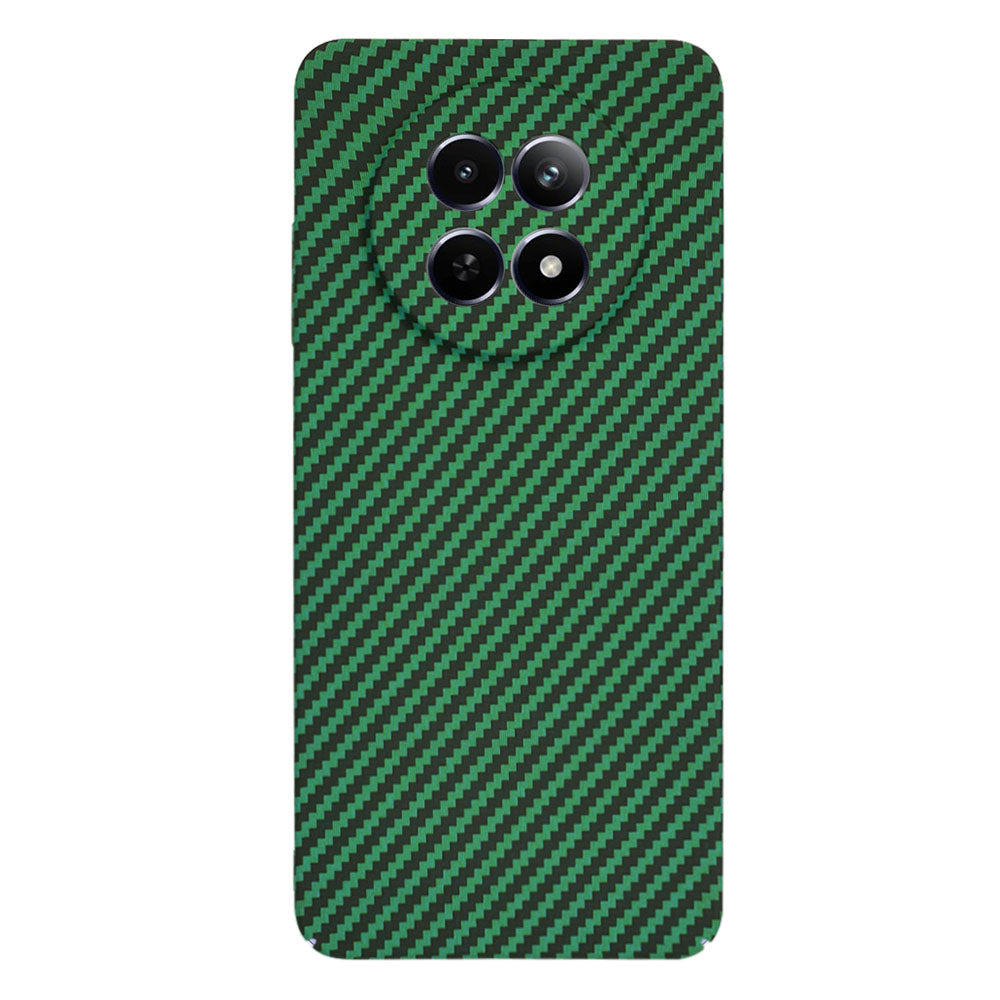 Puzdro pre Realme 12x / 12, Techsuit, Carbonite FiberShell, Zelené