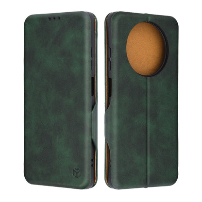 Case for Realme 12x / 12, Techsuit, Safe Wallet Plus, Green