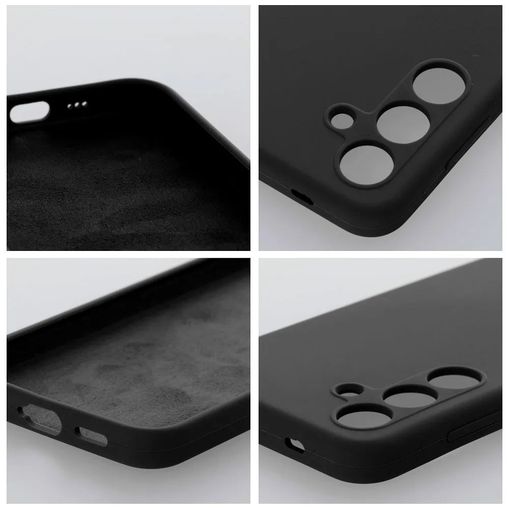 Obal na Realme 14 Pro, OEM, Silikón, Čierny