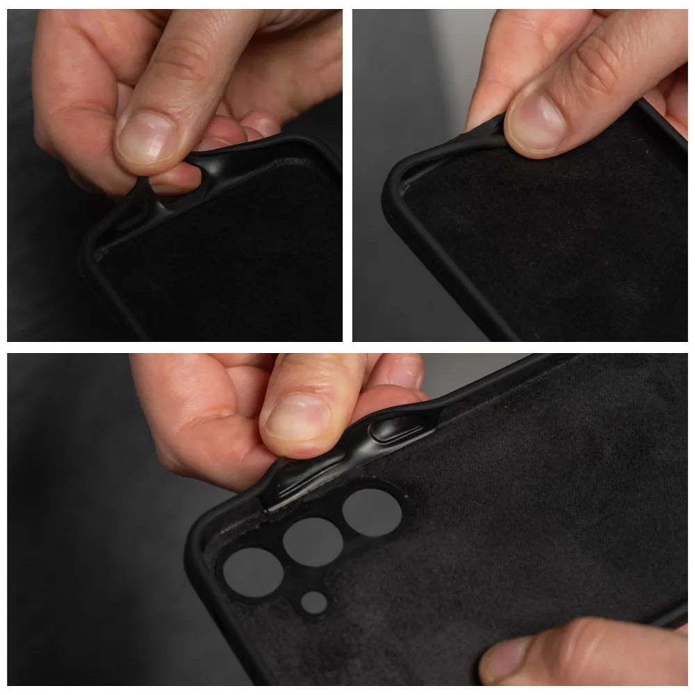 Obal na Realme 14 Pro, OEM, Silikón, Čierny